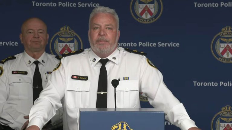 Polícia de Toronto no Canadá