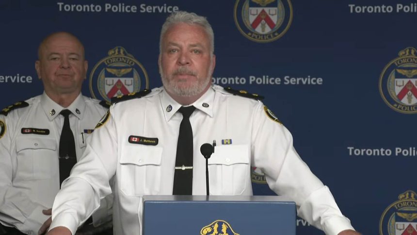 Polícia de Toronto no Canadá