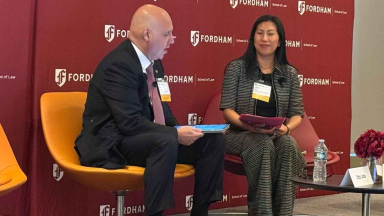 Presidente da CVM em Nova York Presidente Otto Lobo participa de Simpósio de Regulação de Blockchain, em Nova York (Foto/CVM)