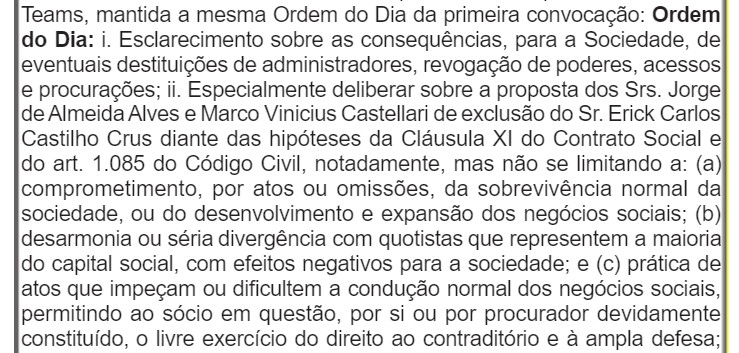 Sócios da BrasilBitcoin pedem exclusão de sócio dos quadros