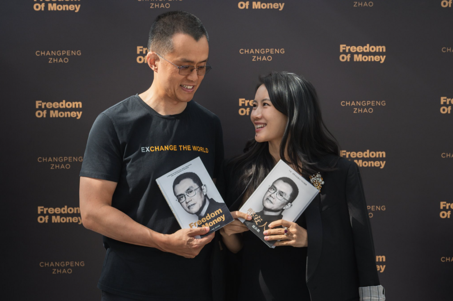 Changpeng Zhao e Yi He