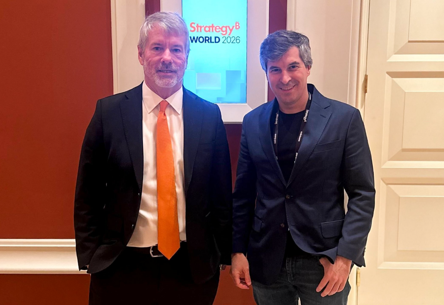 Michael Saylor e Gui Gomes